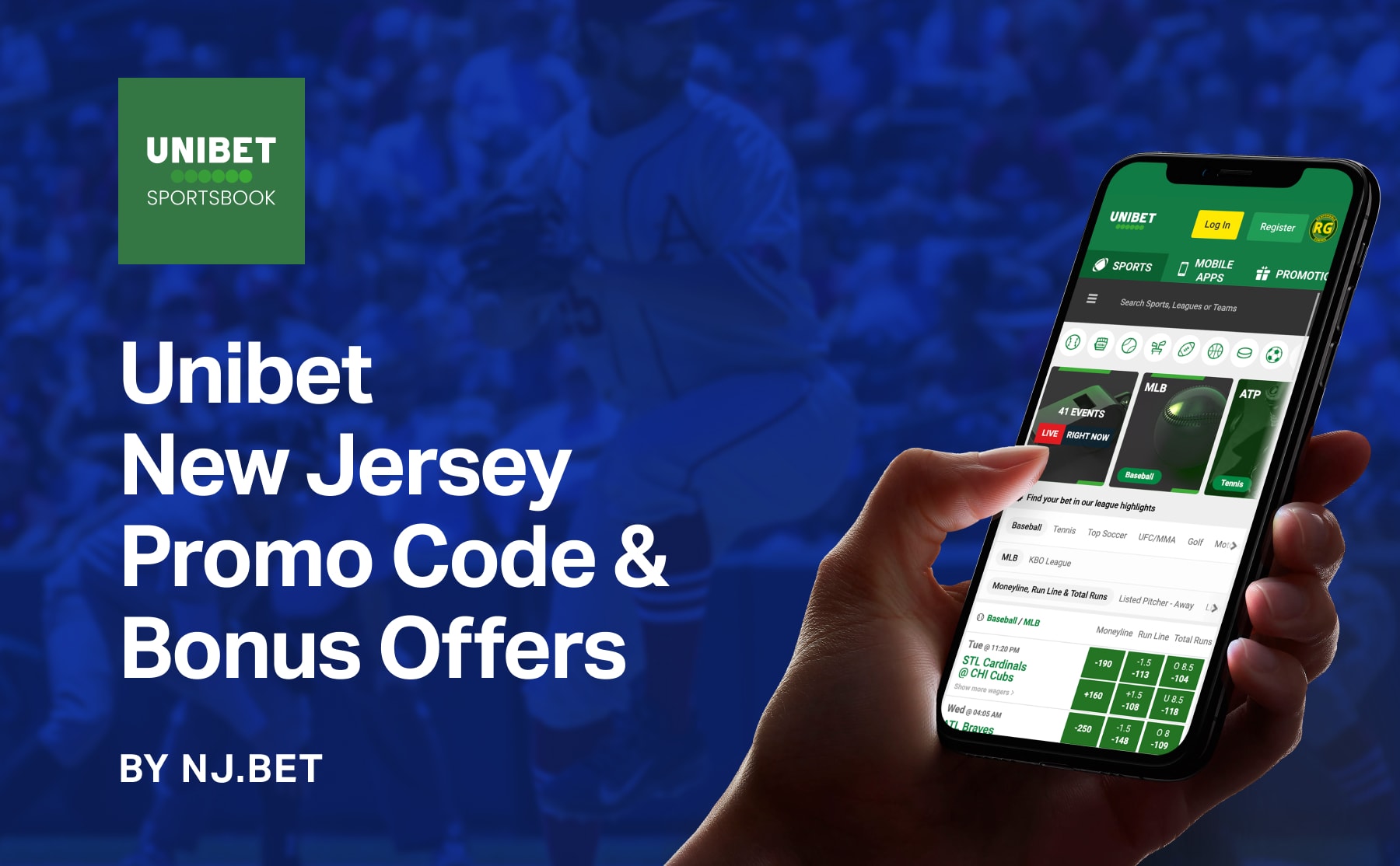 Unibet Casino promo, 100% deposit match up to $1,000