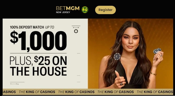 BetMGM NJ Casino Bonus