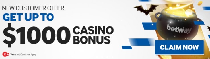 Betway NJ Casino Bonus Code Banner