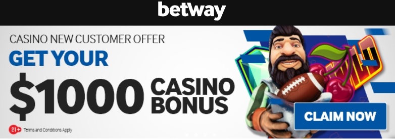 Betway NJ Online Casino New Customer Bonus