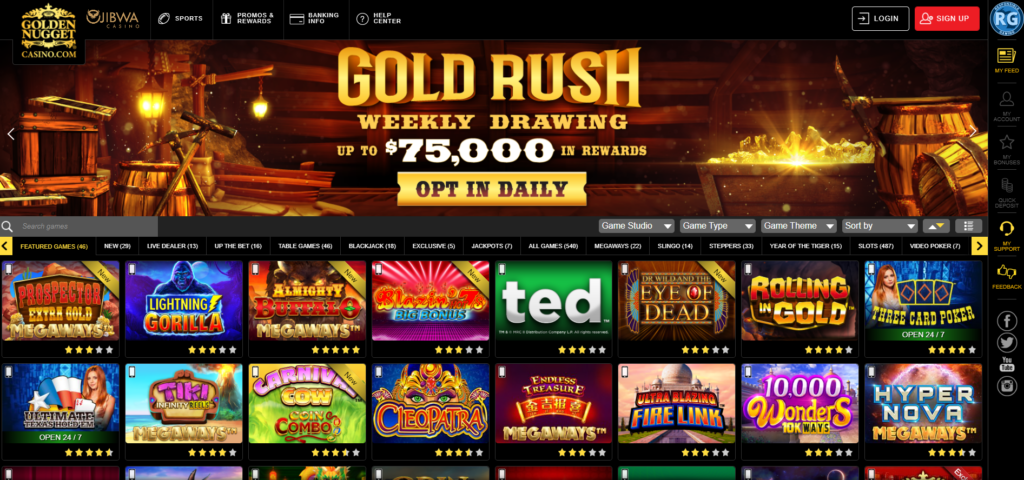 Golden Nugget New Jersey Online Casino