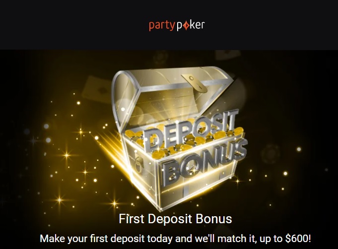 PartyPoker NJ New Customer Bonus Code