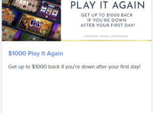 Play It Again FanDuel NJ Casino Sign-up Bonus
