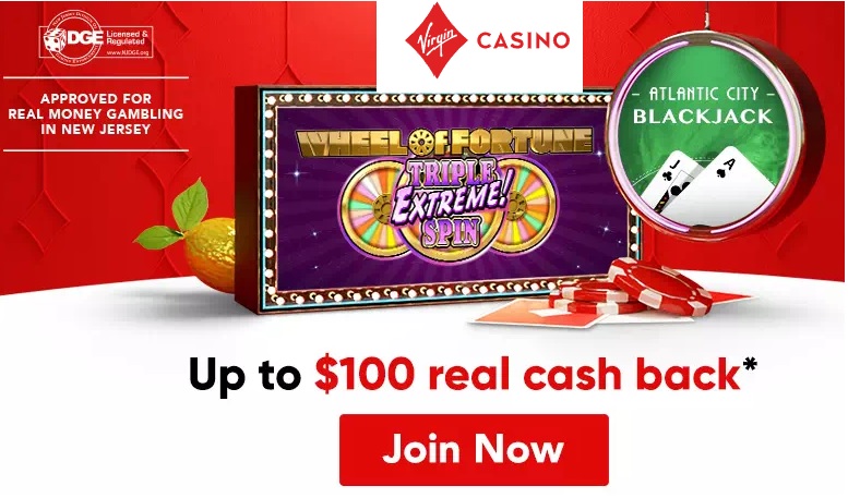 Virgin Casino NJ Bonus 