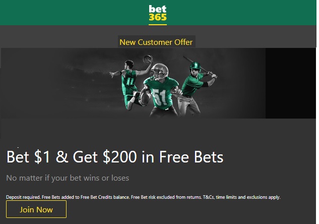 bet365 sign up offer for New Jersey