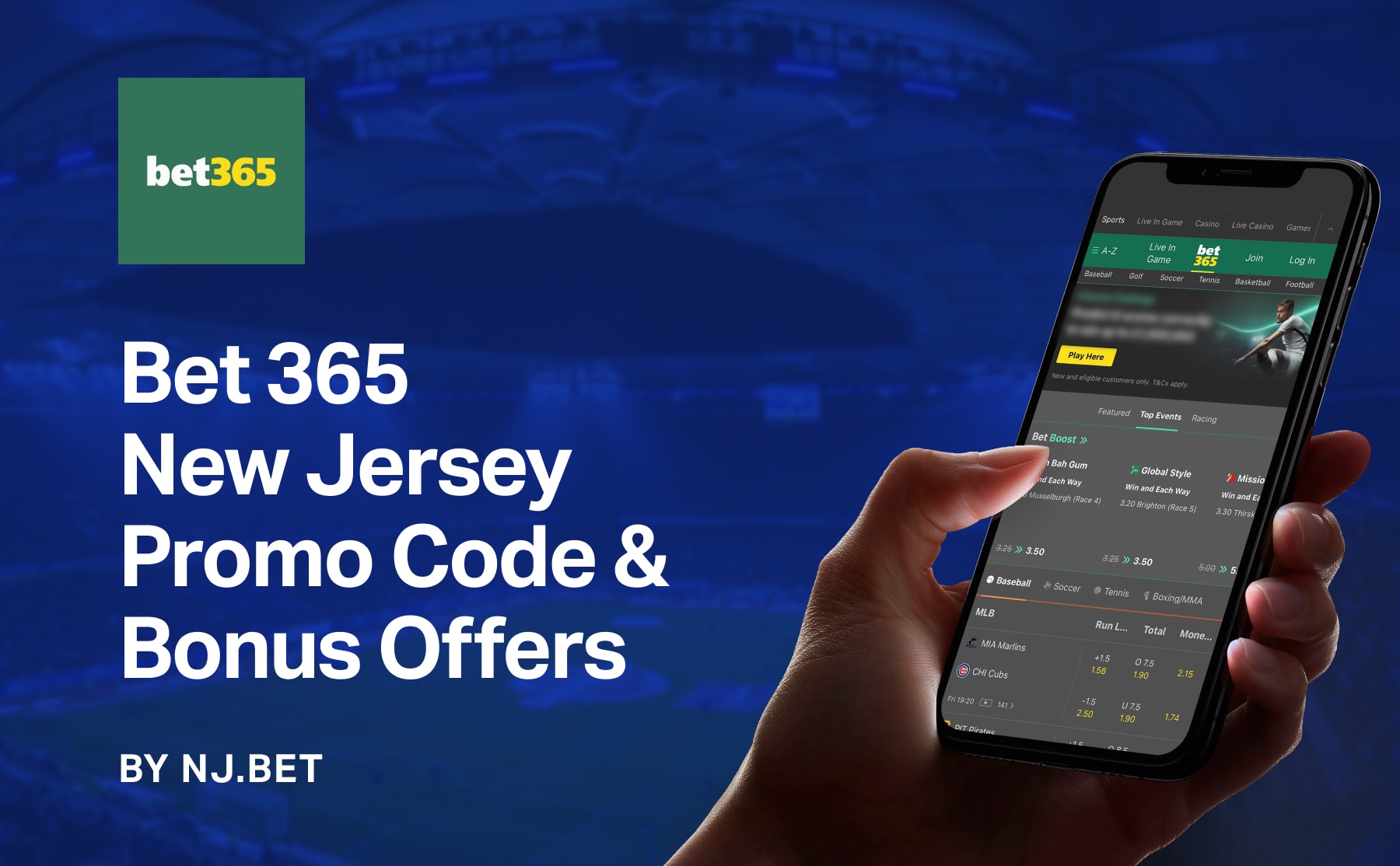 bet365 NJ bonus code