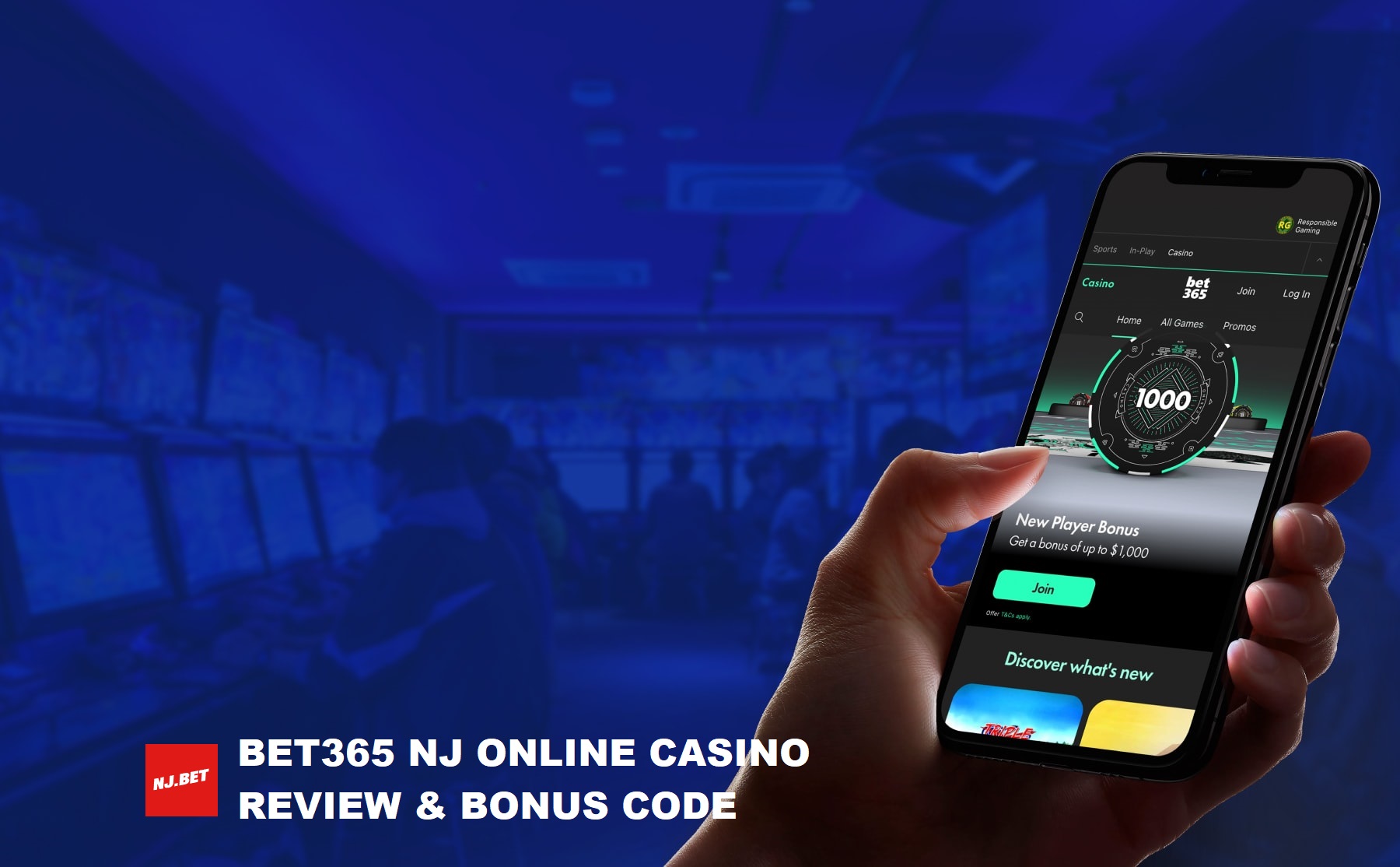 bet365 NJ online casino promo