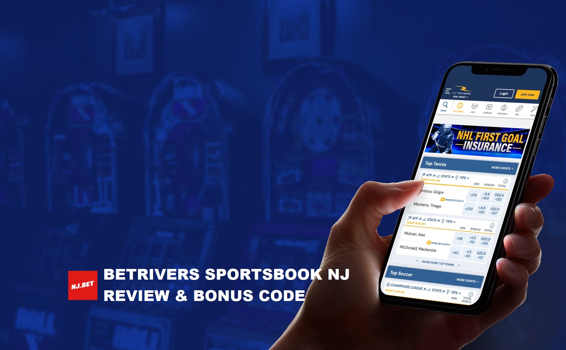 betrivers online sportsbook NJ promo