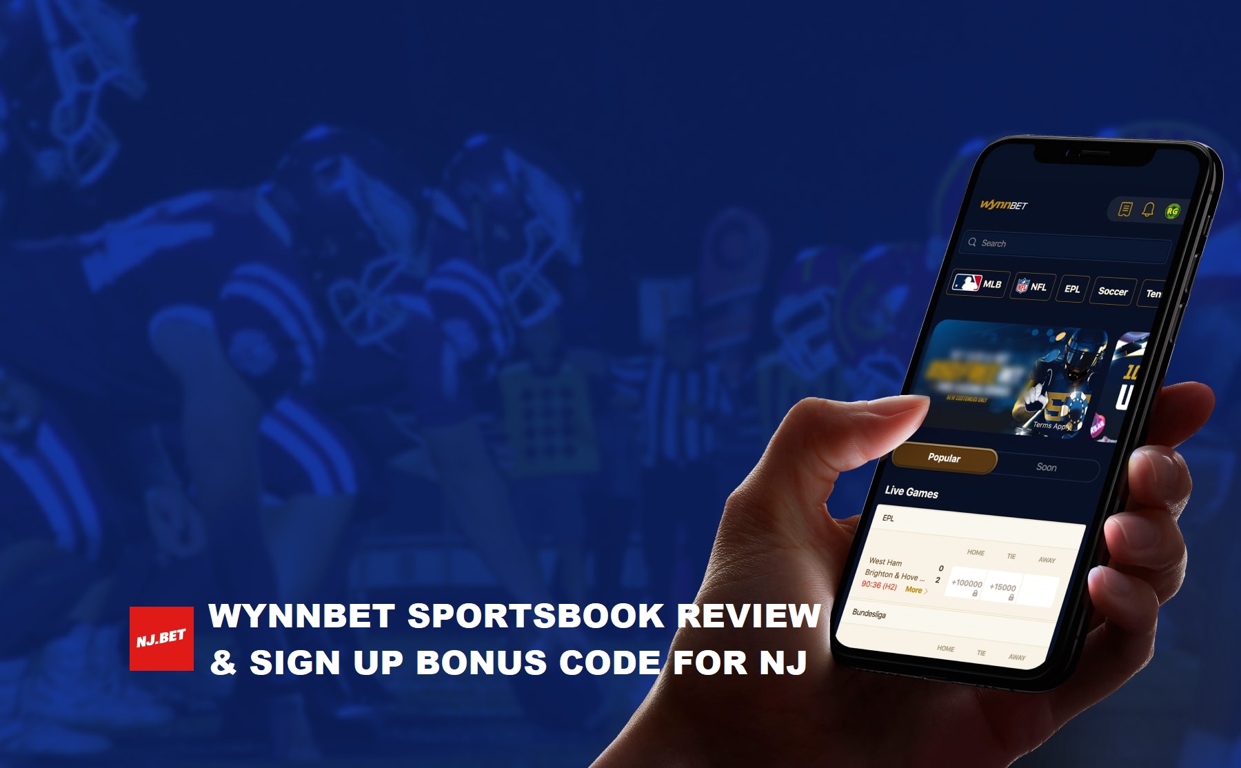 wynnbet NJ sportsbook sign up code review