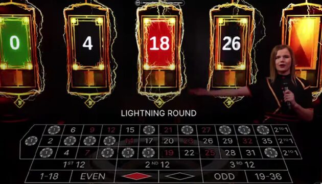 Lightning Roulette Game