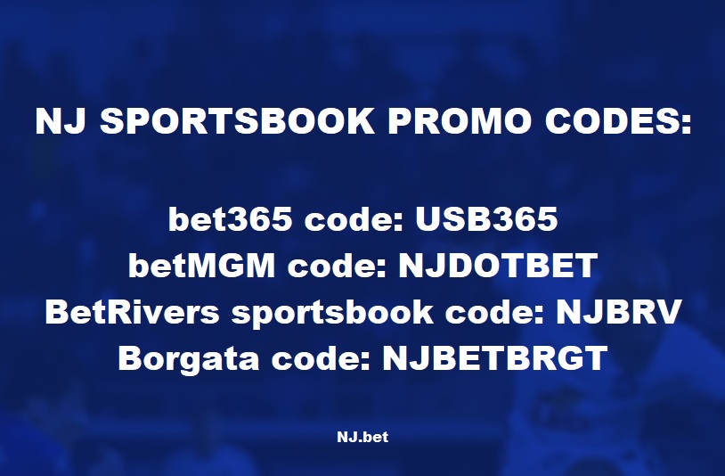 NJ sportsbook promo codes