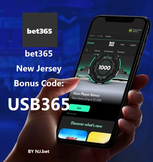 bet365 Promo Code for NJ is USB365
