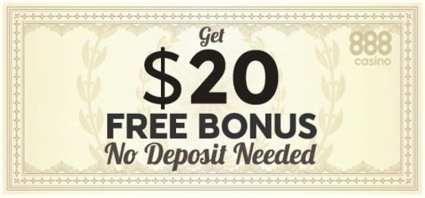888 Casino NJ No Deposit Bonus