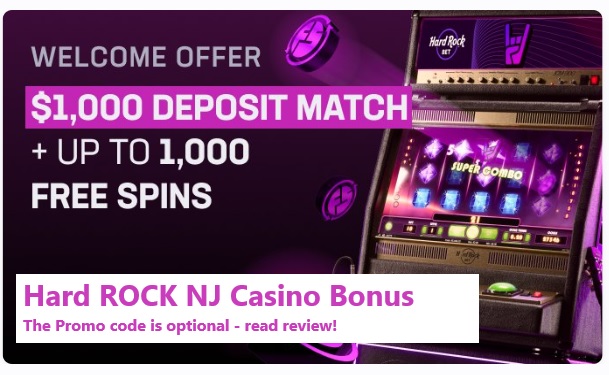 Hard Rock Bonus Code & Offer for NJ Casino
