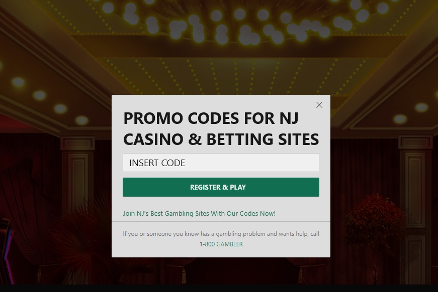 NJ Best Gambling Bonus Codes