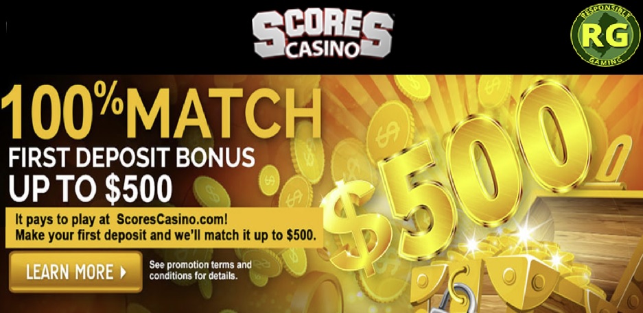 Scores Casino Bonus