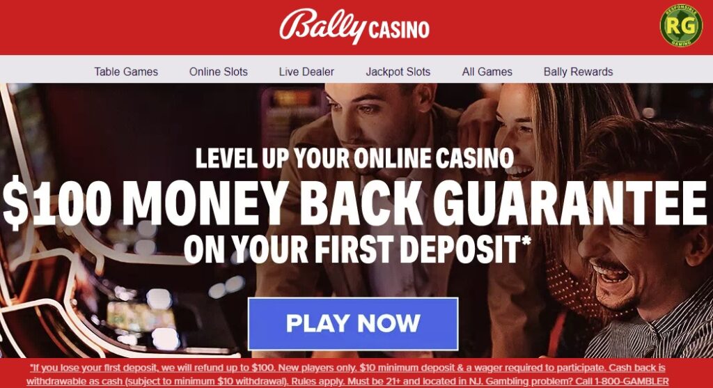 Bally Casino is a 10 Minimum Deposit NJ Casino