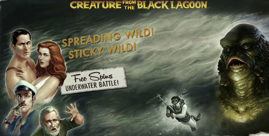 The Creature from the Black Lagoon scary slot