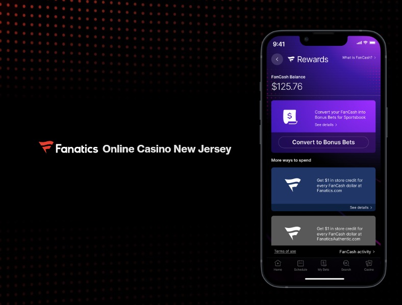 Fanatics online casino NJ app