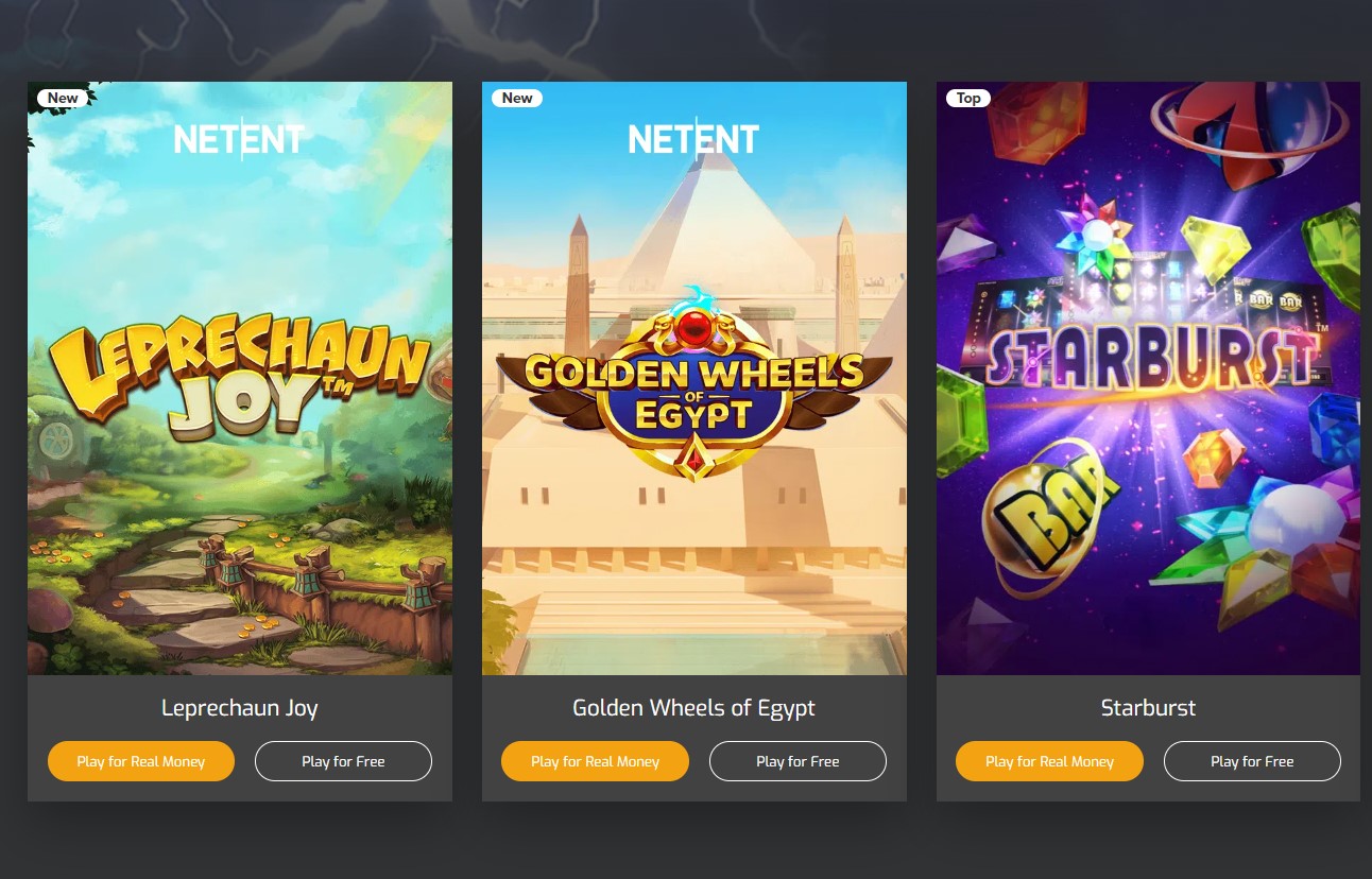 NetEnt NJ Casinos and Slots