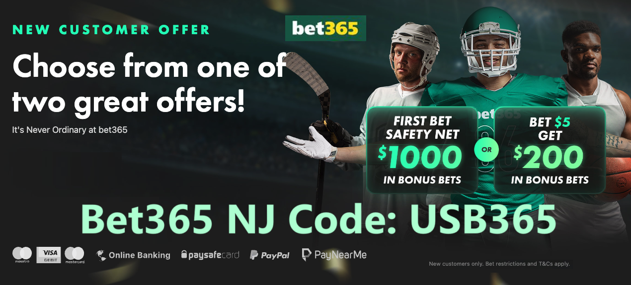 bet365 NJ Bonus Code Sportsbook - nj.bet365.com 2025