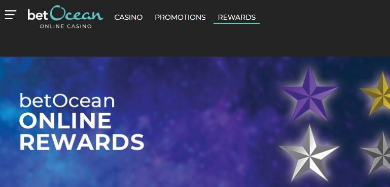 betOcean online casino rewards