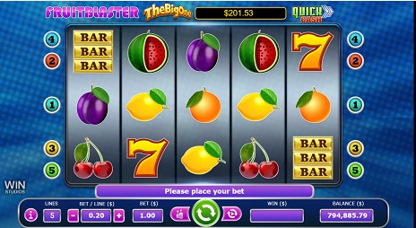 Fruit Blaster Online Jackpot Slot NJ