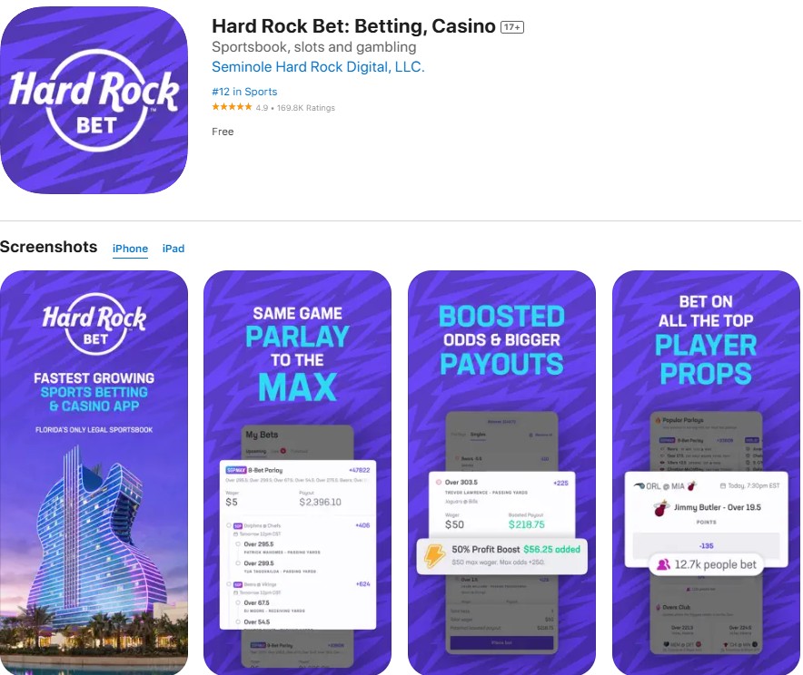 Hard Rock Bet App NJ Review