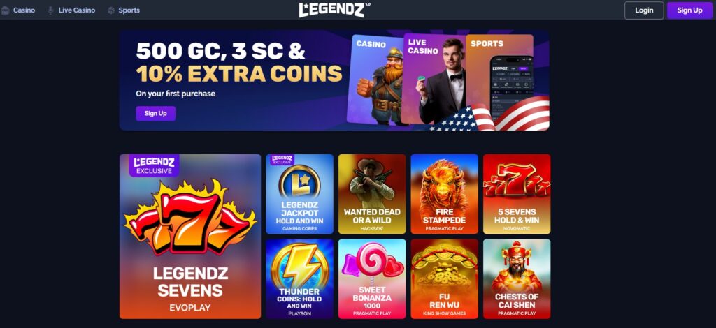 Legendz SC Casino 