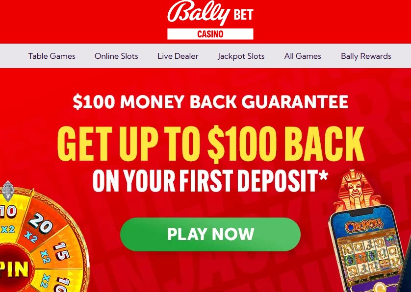 Bally Bet NJ Casino Free Play Promo