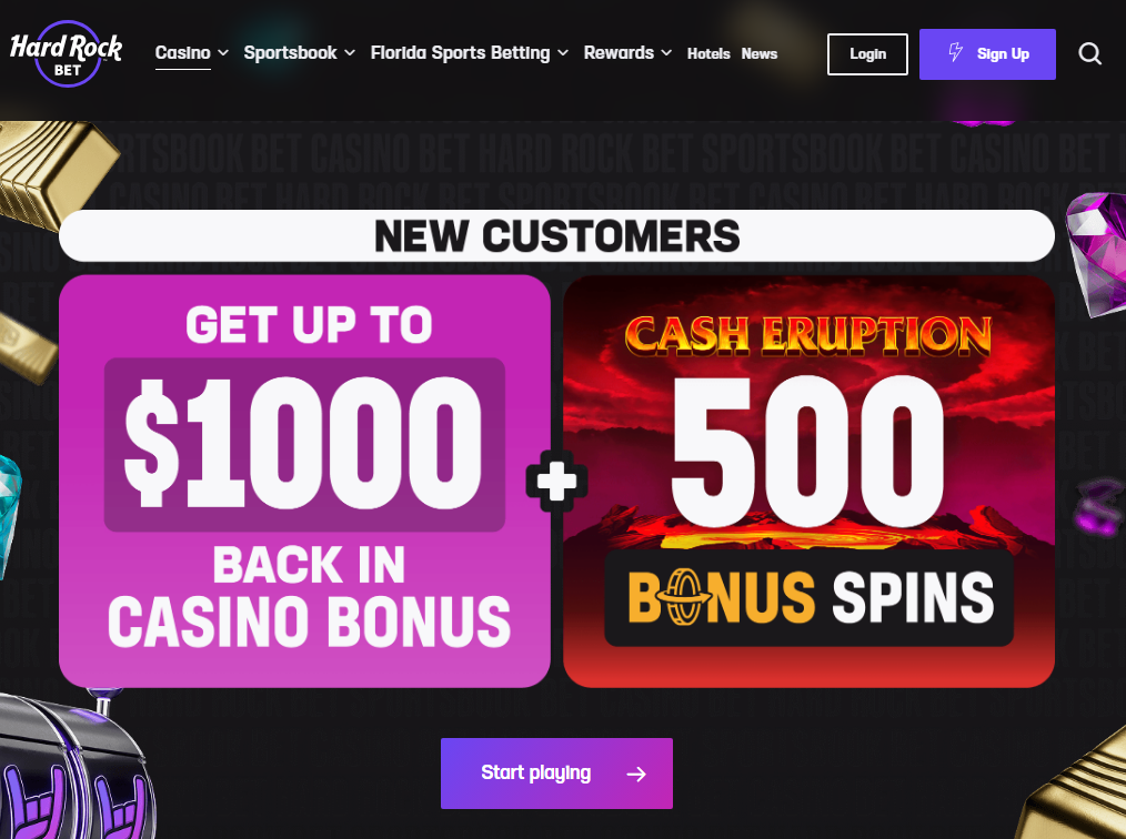 Hard Rock NJ Online Casino Bonus