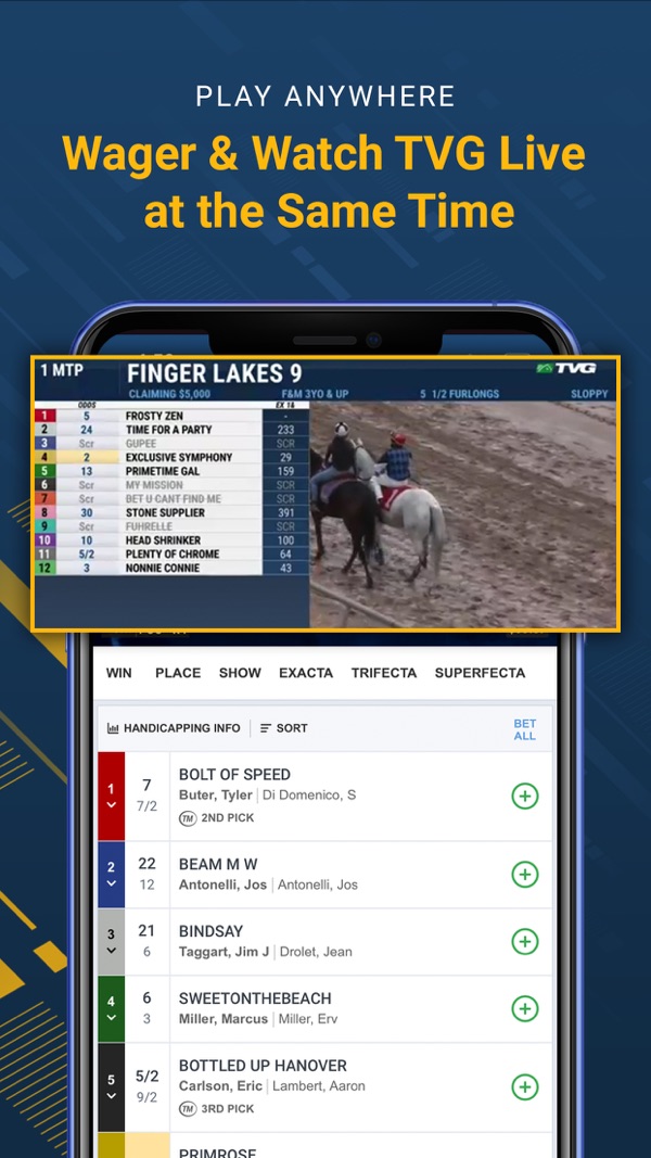 4NJBets NJ app on iPhone, App Store screenshot 2 of 4