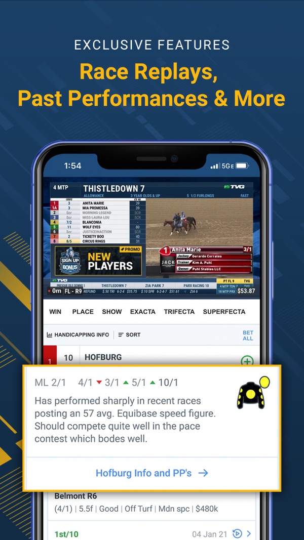 4NJBets NJ app on iPhone, App Store screenshot 4 of 4