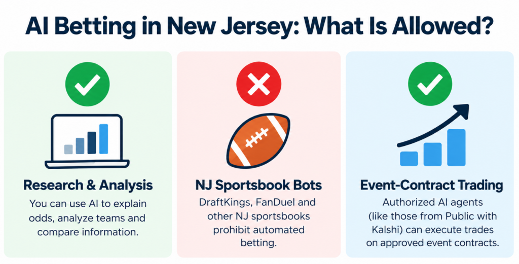AI Betting Agents in New Jersey What is Allowed and What Should You Avoid