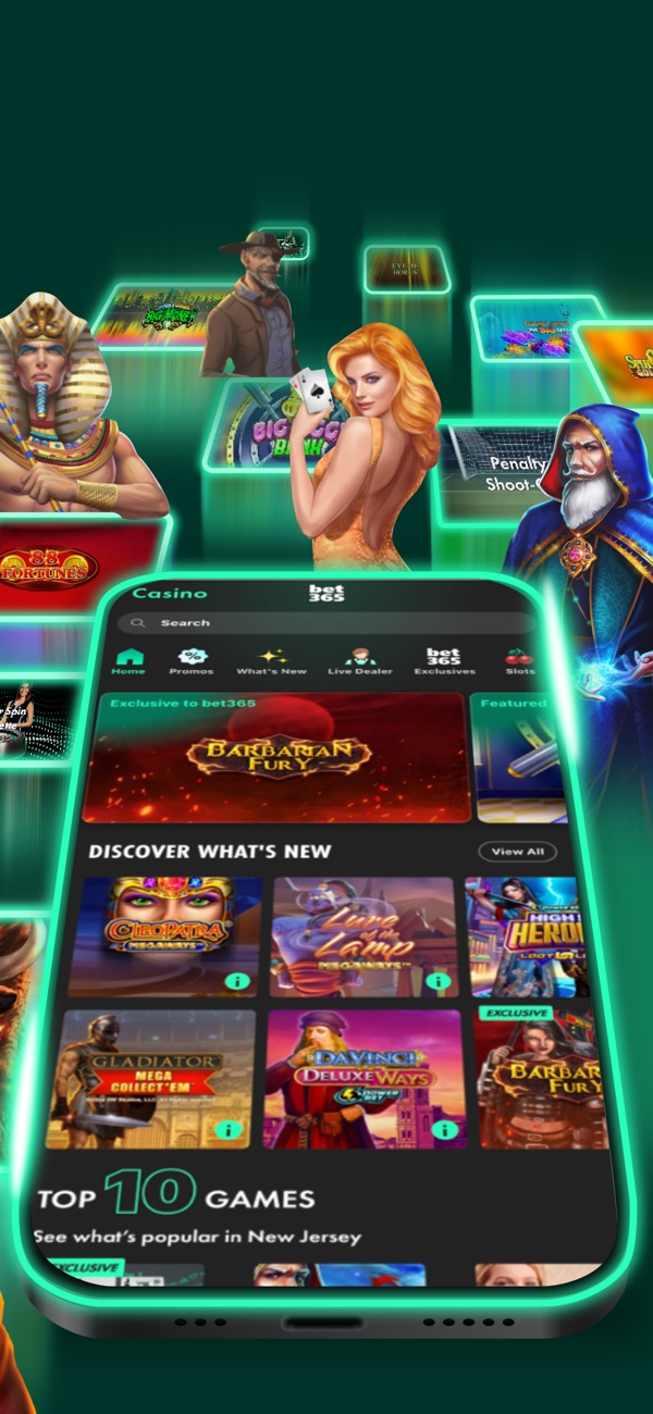 bet365 Casino NJ app on iPhone, App Store screenshot 2 of 6