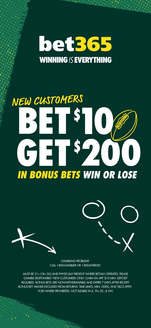 bet365 Sportsbook NJ app on iPhone, App Store screenshot 1 of 6