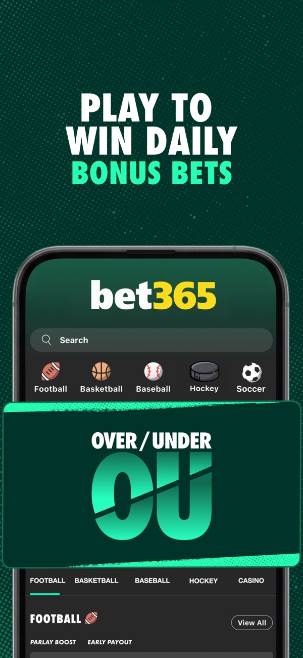 bet365 Sportsbook NJ app on iPhone, App Store screenshot 6 of 6