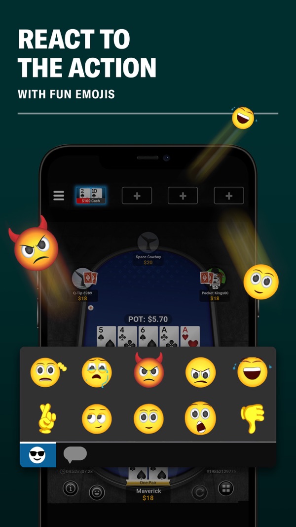 BetMGM Poker NJ app on iPhone, App Store screenshot 5 of 6