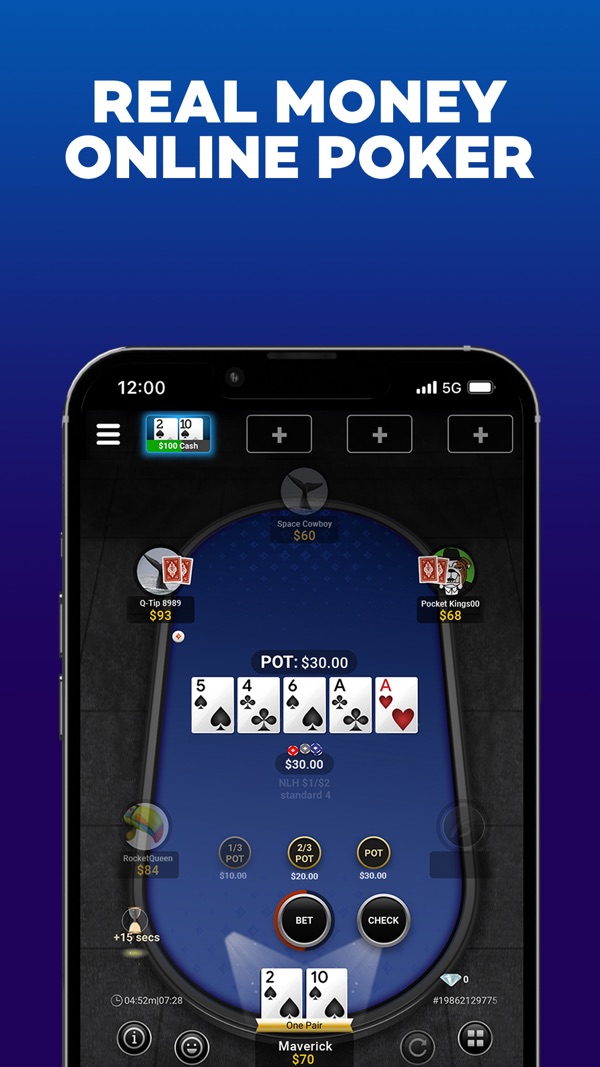 Borgata Poker NJ app on iPhone, App Store screenshot 2 of 6