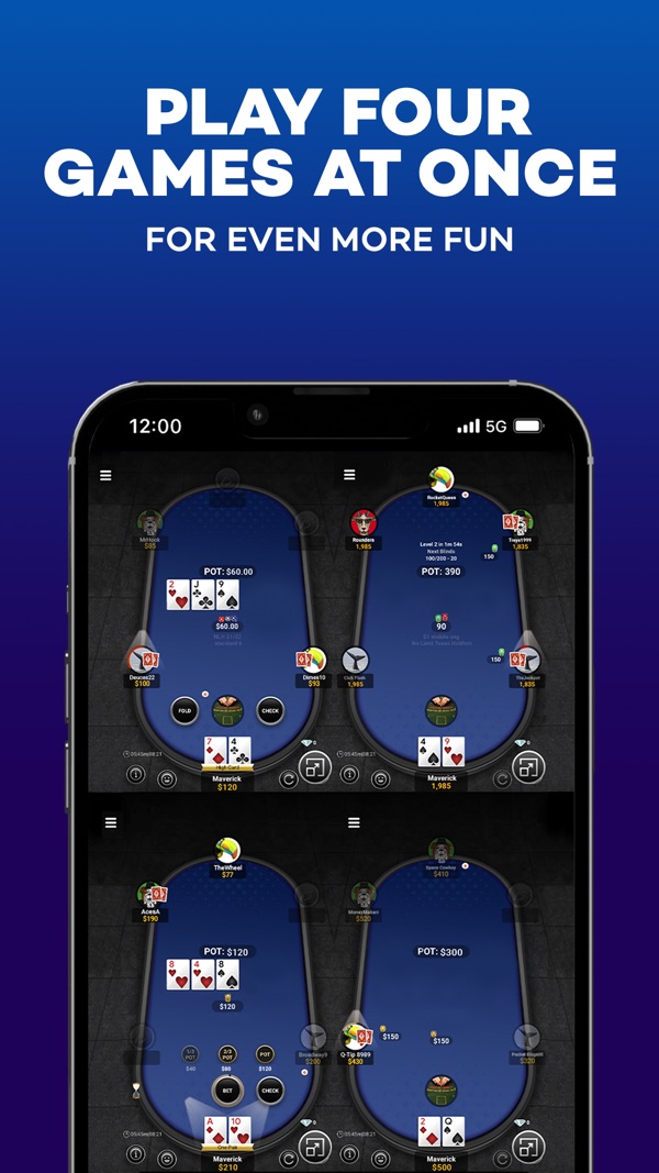 Borgata Poker NJ app on iPhone, App Store screenshot 6 of 6