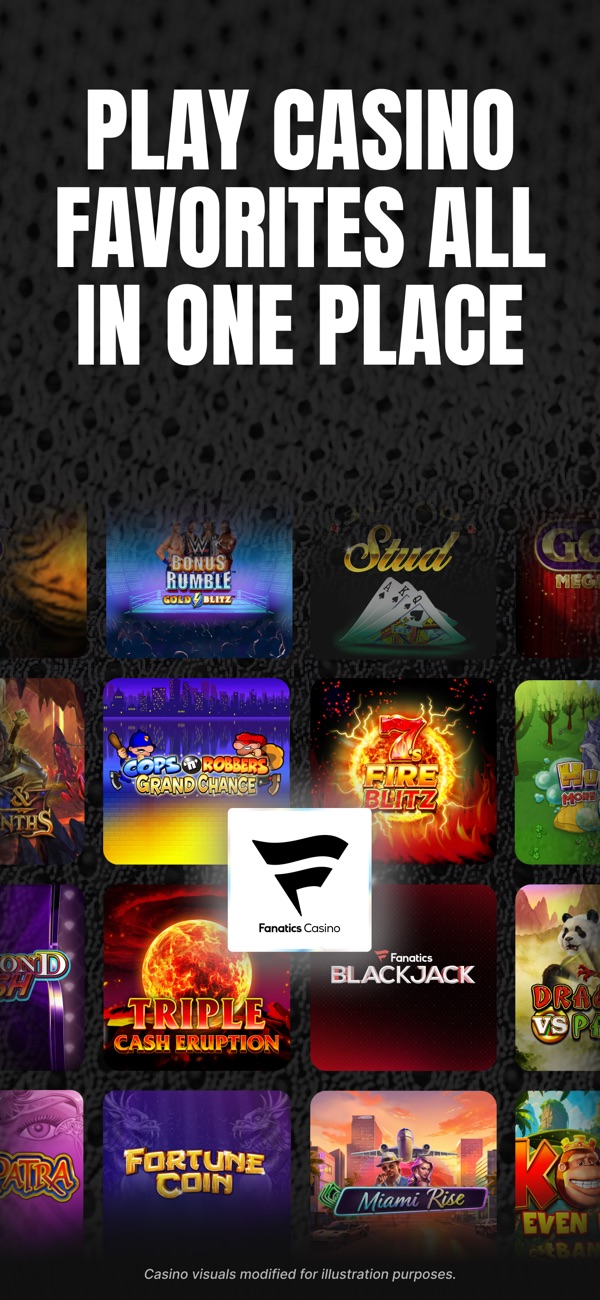 Fanatics Sportsbook & Casino NJ app on iPhone, App Store screenshot 6 of 6