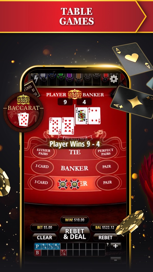 Golden Nugget Casino NJ app on iPhone, App Store screenshot 4 of 6