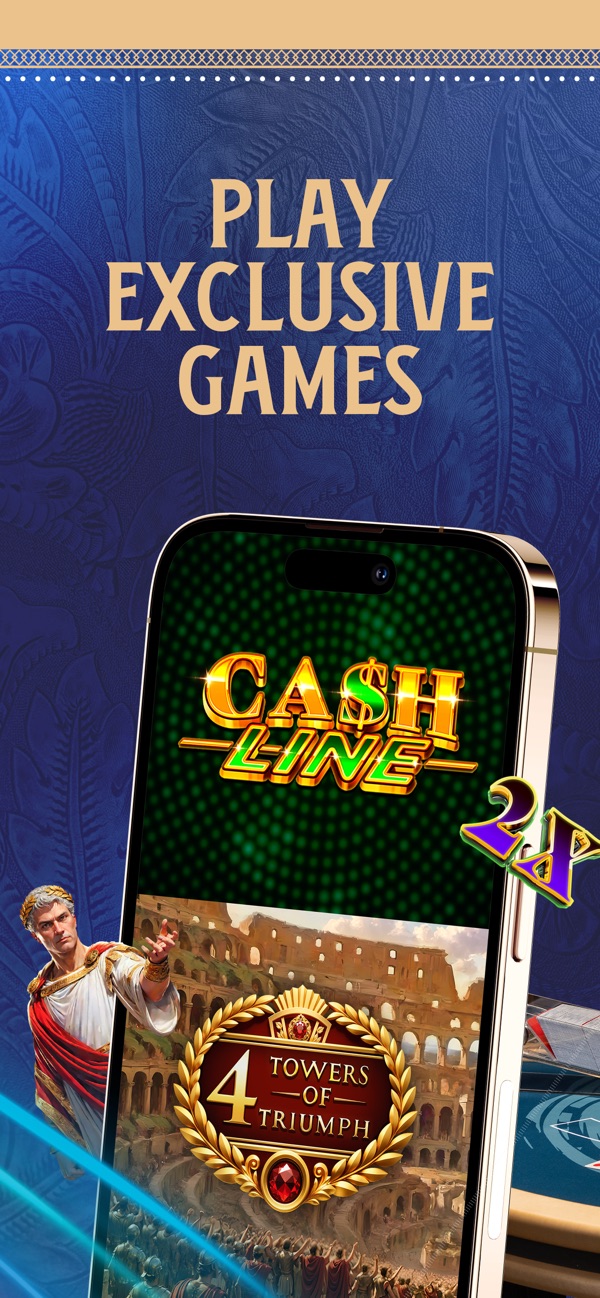 Horseshoe Casino NJ app on iPhone, App Store screenshot 4 of 6