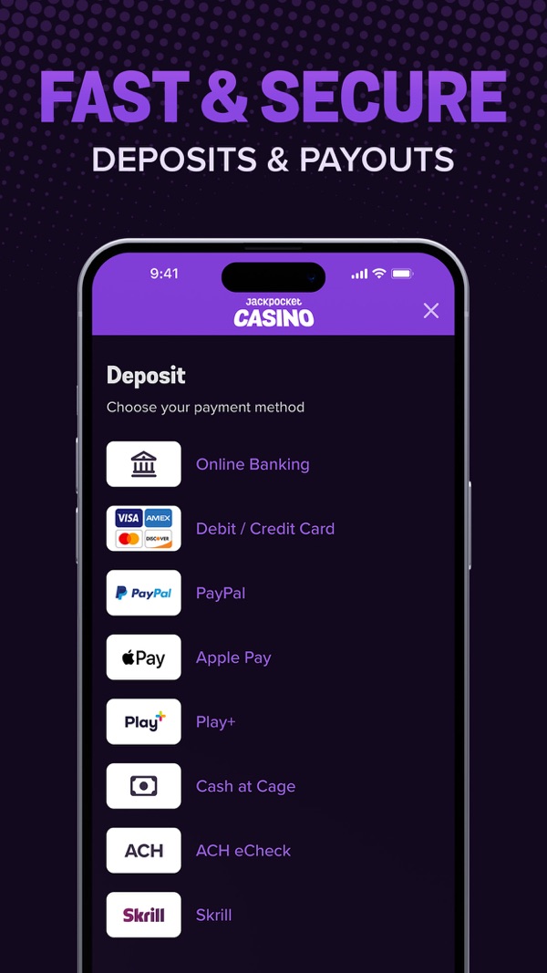 Jackpocket Casino NJ app on iPhone, App Store screenshot 6 of 6