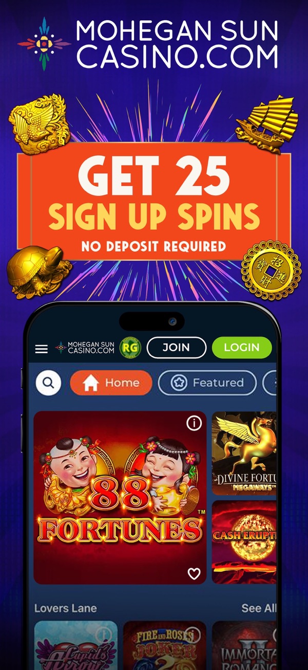 Mohegan Sun Casino NJ app on iPhone, App Store screenshot 1 of 6