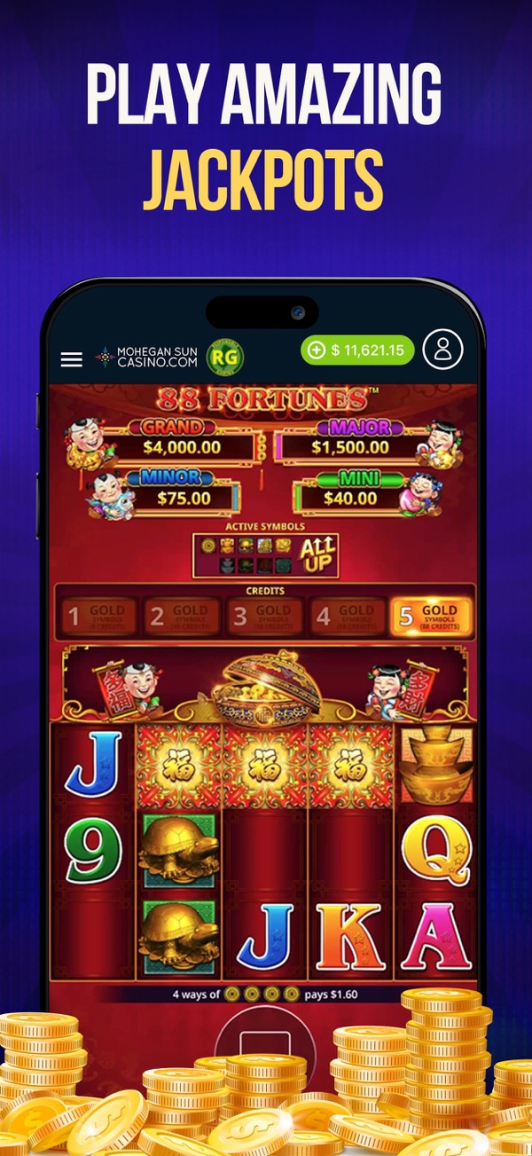 Mohegan Sun Casino NJ app on iPhone, App Store screenshot 5 of 6