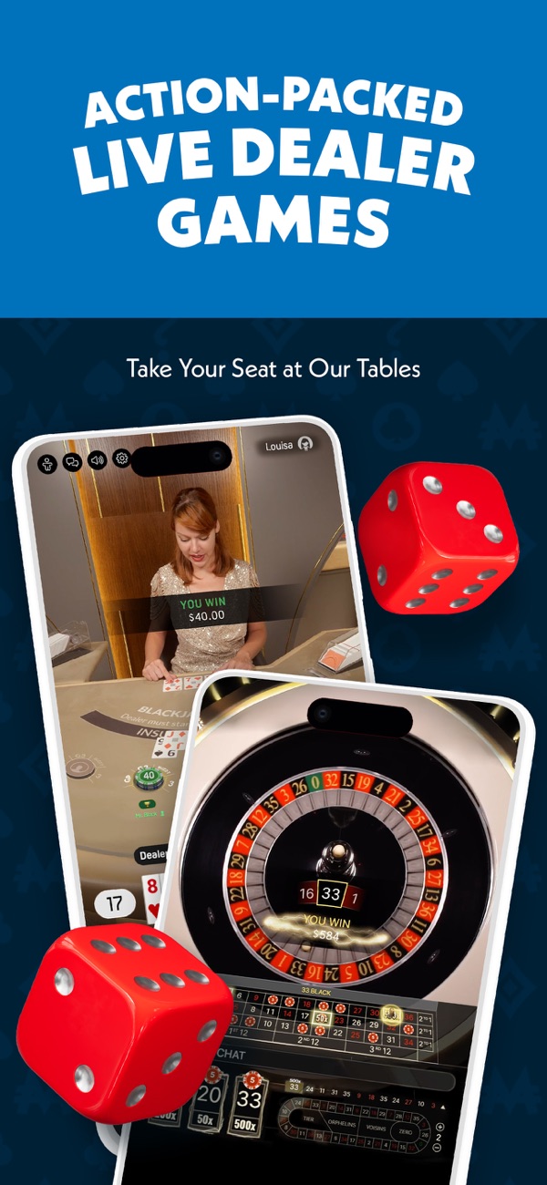 Monopoly Casino NJ app on iPhone, App Store screenshot 3 of 5