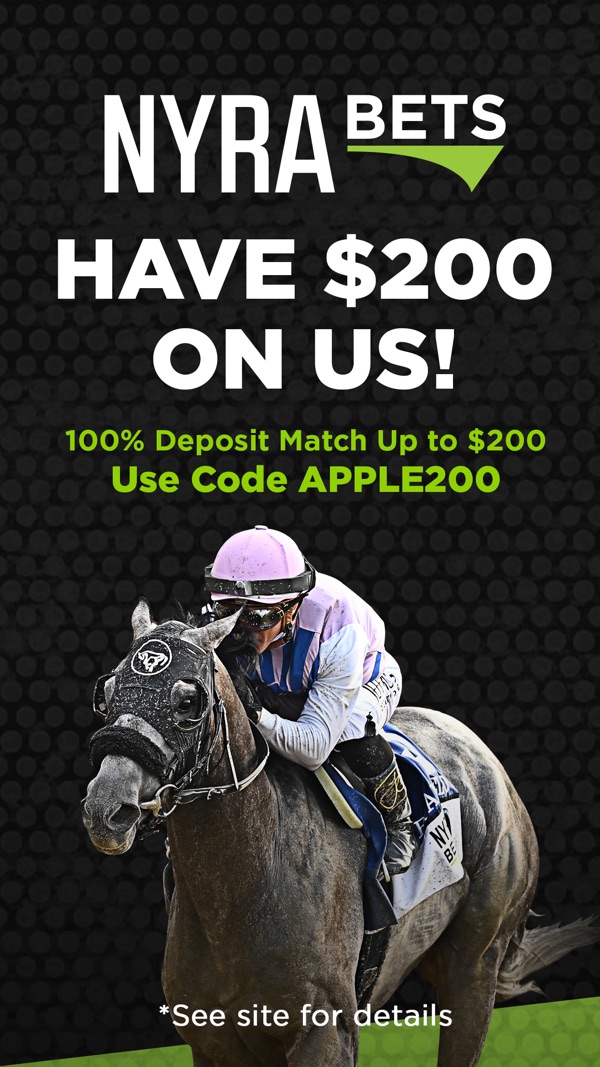 NYRA Bets NJ app on iPhone, App Store screenshot 1 of 6