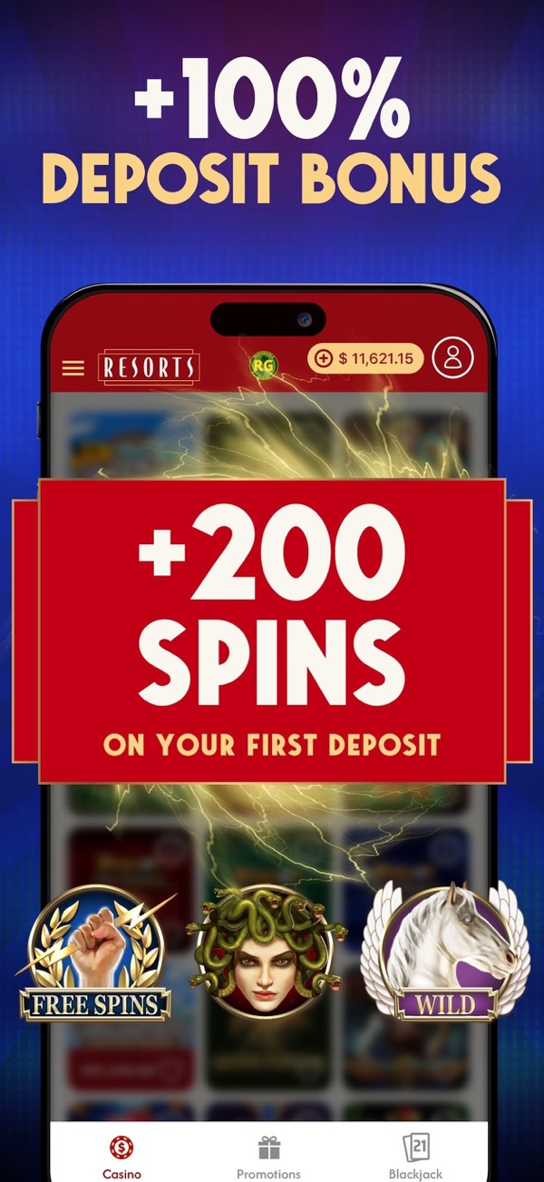 Resorts Casino NJ app on iPhone, App Store screenshot 2 of 6