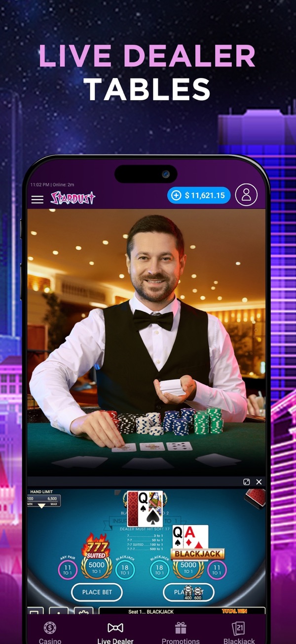 Stardust Casino NJ app on iPhone, App Store screenshot 4 of 6